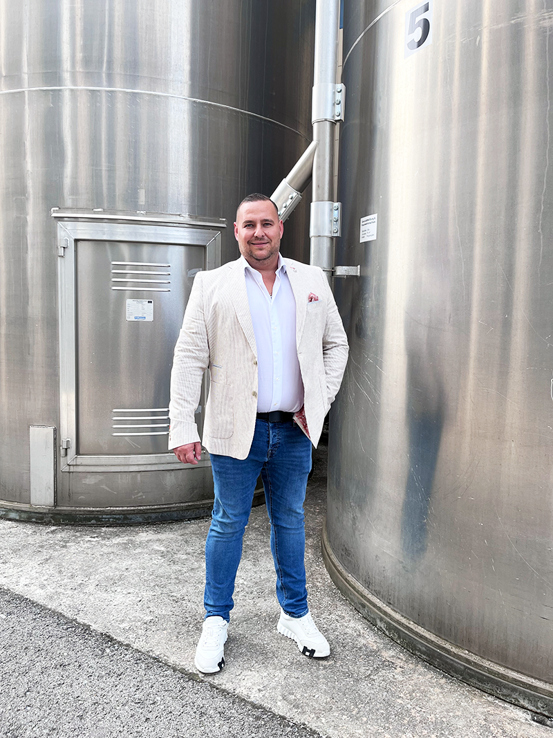 Sascha Baumann, kierownik zakładu Infinex Repoly